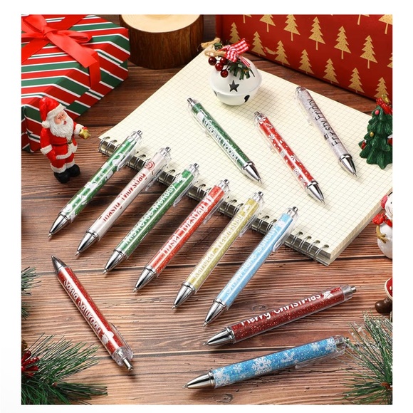 Other - Christmas 7 Holiday Gel Pens (7 Days)